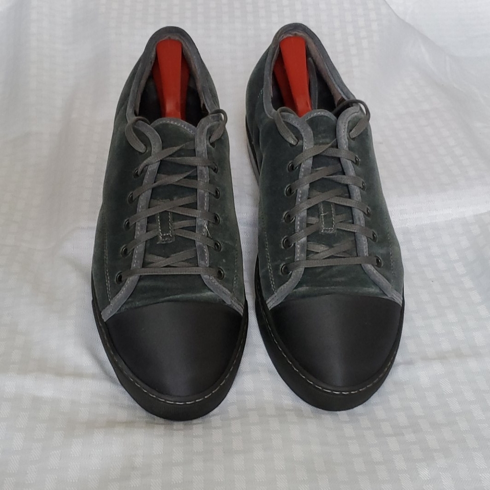 Armani Men's Athletic Gray Suede